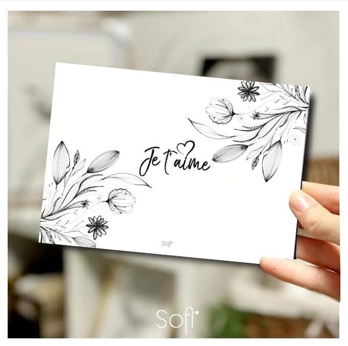 Biglietti d'auguri TI AMO -A6 con buste