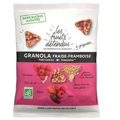 Granola Fraise-Framboise 35g