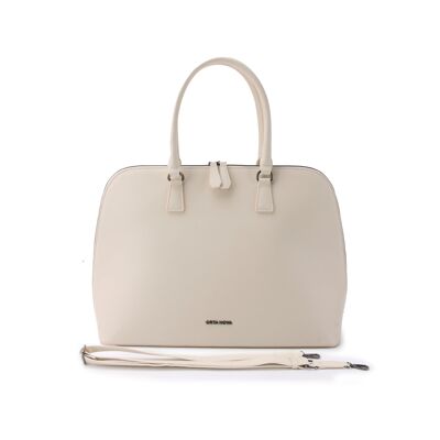 Orta Nova Siena Laptop Bag | Antique White