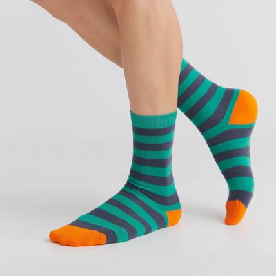 Unisex Socks - Striped (Pack of 6)