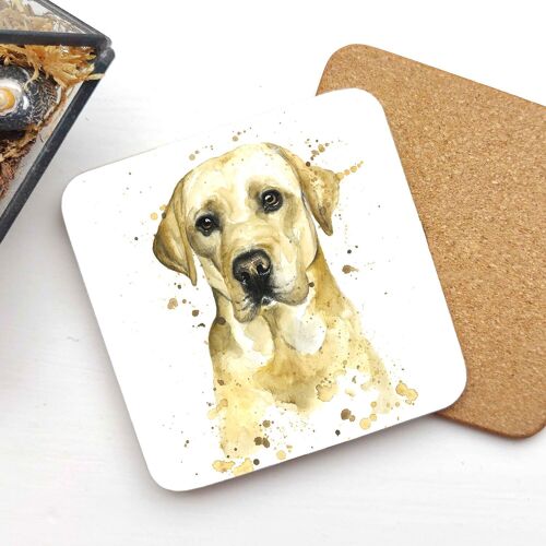 Coaster - Splatter Lola Labrador