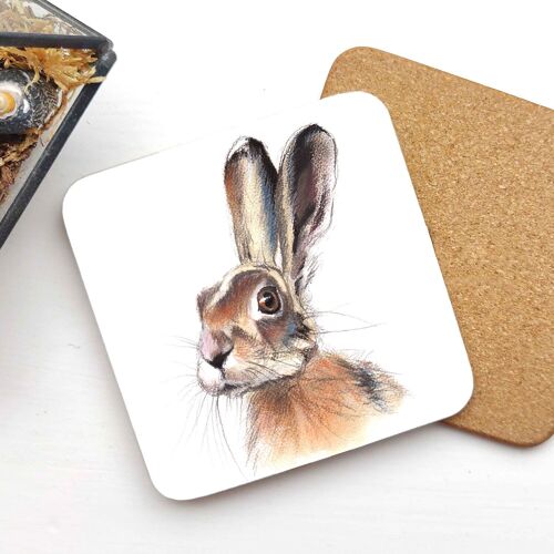 Coaster - Ears Hare