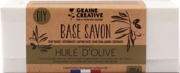 BASE SAVON ARTISANALE OLIVE 500g 1