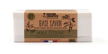 BASE SAVON ARTISANALE OLIVE 500g 2