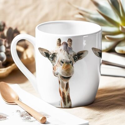 Mug en porcelaine tendre - Fini à la main - Gerald Giraffe