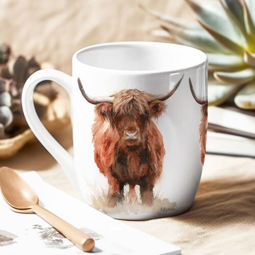 Bone China Mug - Hand-finished - Hangus Highland