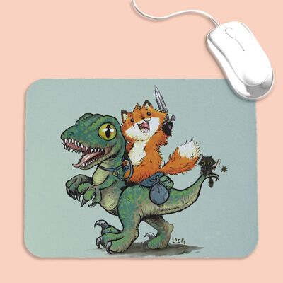 Mouse Pad Raptor Warrior - 24,5 x 19 cm