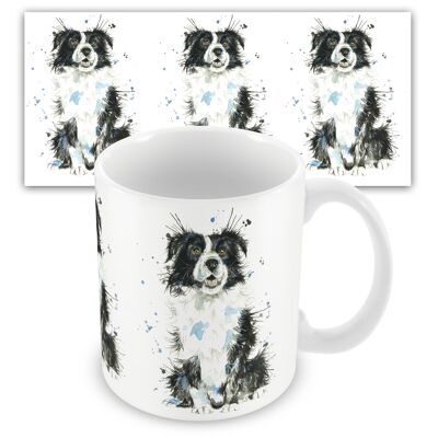 Taza de Cerámica - Splatter Border Collie