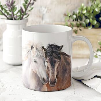 Mug en céramique - Amour de cheval 1