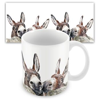 Mug en céramique - Rubik & Rosie Donkeys 2