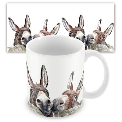 Ceramic Mug - Rubik & Rosie Donkeys