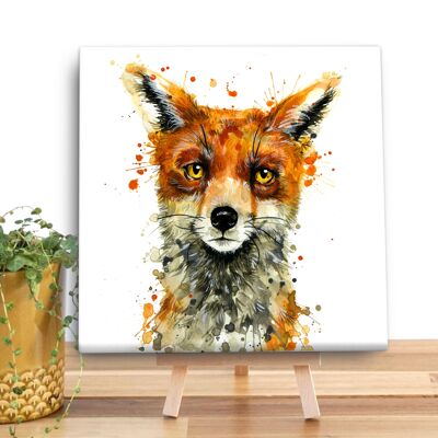 Lienzo Mini - Splatter Ferdinand Fox