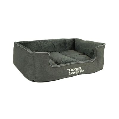 The DoggySnuggle Black XXL 125X90X25 CM