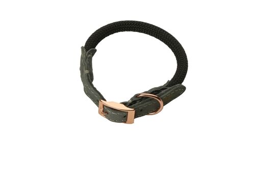 DoggyWalker Halsband Dark Grey 50cm