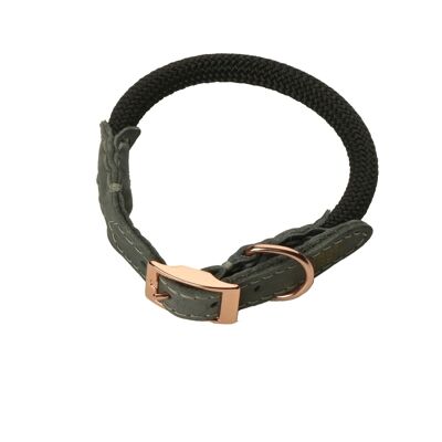 DoggyWalker Halsband Dark Grey 40cm