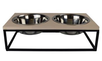 Le DoggyBowl Acier Combi S