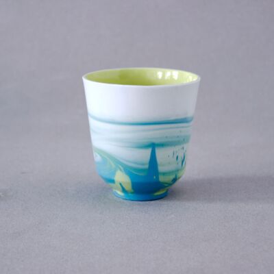 Handmade porcelain glass