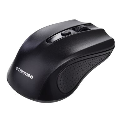 Mouse senza fili: Tekmee Wireless Mouse 2.4Ghz con ricevitore Mini USB,