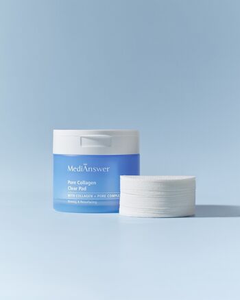 Pore ​​​​Collagen Clear Pad MediAnswer soin coréen 2