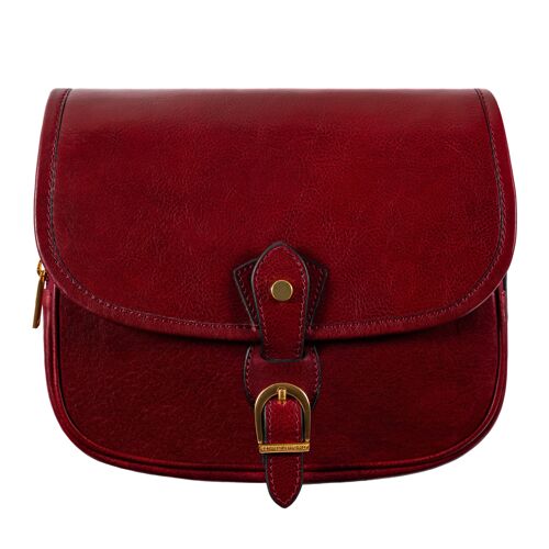 Leather Cross Body Bag - Women In Love