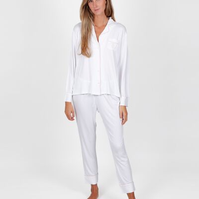 ADMAS CLASSIC Open Long Sleeve Night Soft Pajamas for...