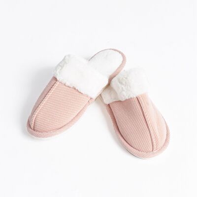 ADMAS Textured House Slippers for Women