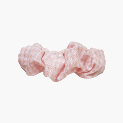 Children's/women's favorite hair clip - Powder pink gingham