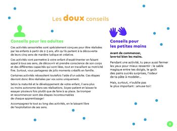 NOUVEAUTÉ - Livre d'activités - Mes activités sensorielles - Collection « Je fais moi-même » 3