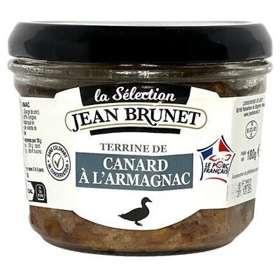 Duck Terrine with Armagnac - French Pork Meat 180g