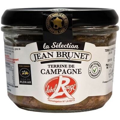 Terrine de Campagne « Label Rouge » Porc fermier 180g