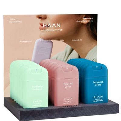 Hand Sanitizer Display + Backcard - HAAN READY