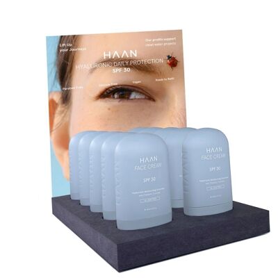 Display Crema Facial con protector SPF 2x5 + BACKCARD