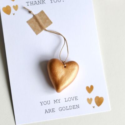You my love are golden card