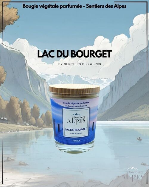 Bougie Parfumée - Lac du Bourget