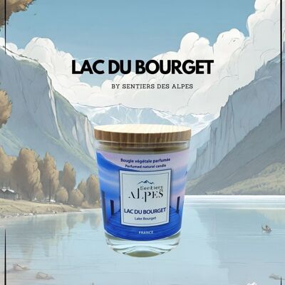 Vela perfumada - Lago del Bourget