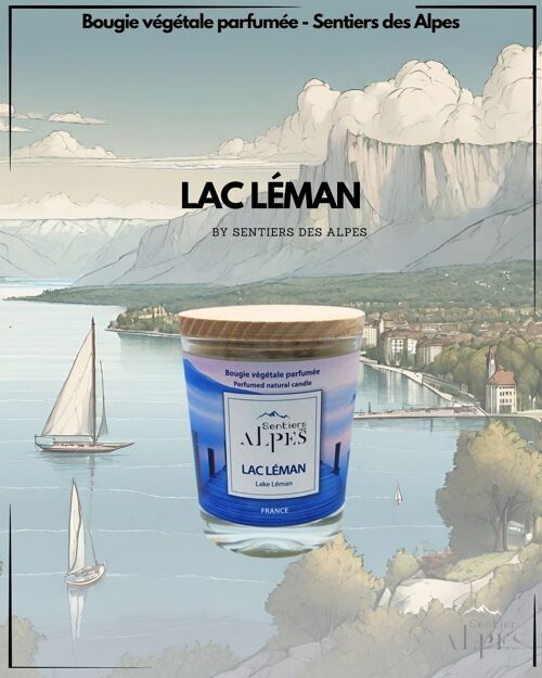 Bougie Parfumée - Lac Léman