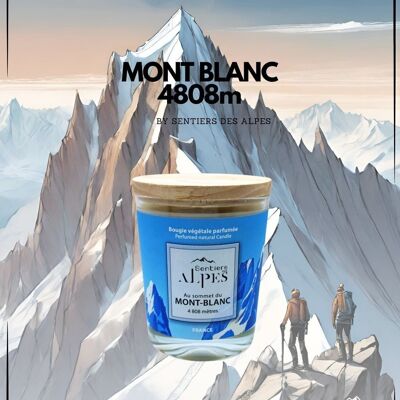 Bougie Parfumée - Mont Blanc