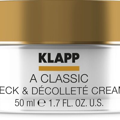 Una Crema CLASSICA Collo e Décolleté 50ml