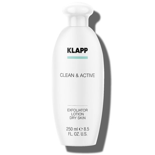 CLEAN & ACTIVE Lotion Exfoliator Dry Skin 250ml
