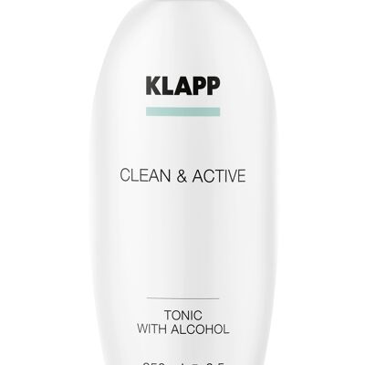 CLEAN & ACTIVE Tonique à l'Alcool 250ml
