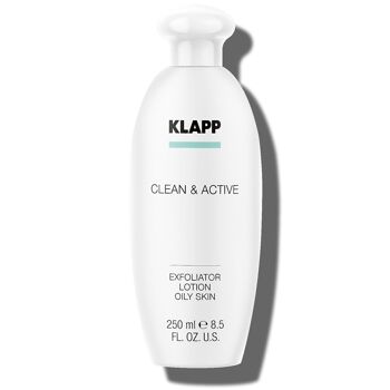 CLEAN & ACTIVE Lotion Exfoliante Peau Grasse 250 ml 1