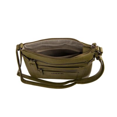 ORTA NOVA Ceppo Casual Crossbody Bag Martini Olive