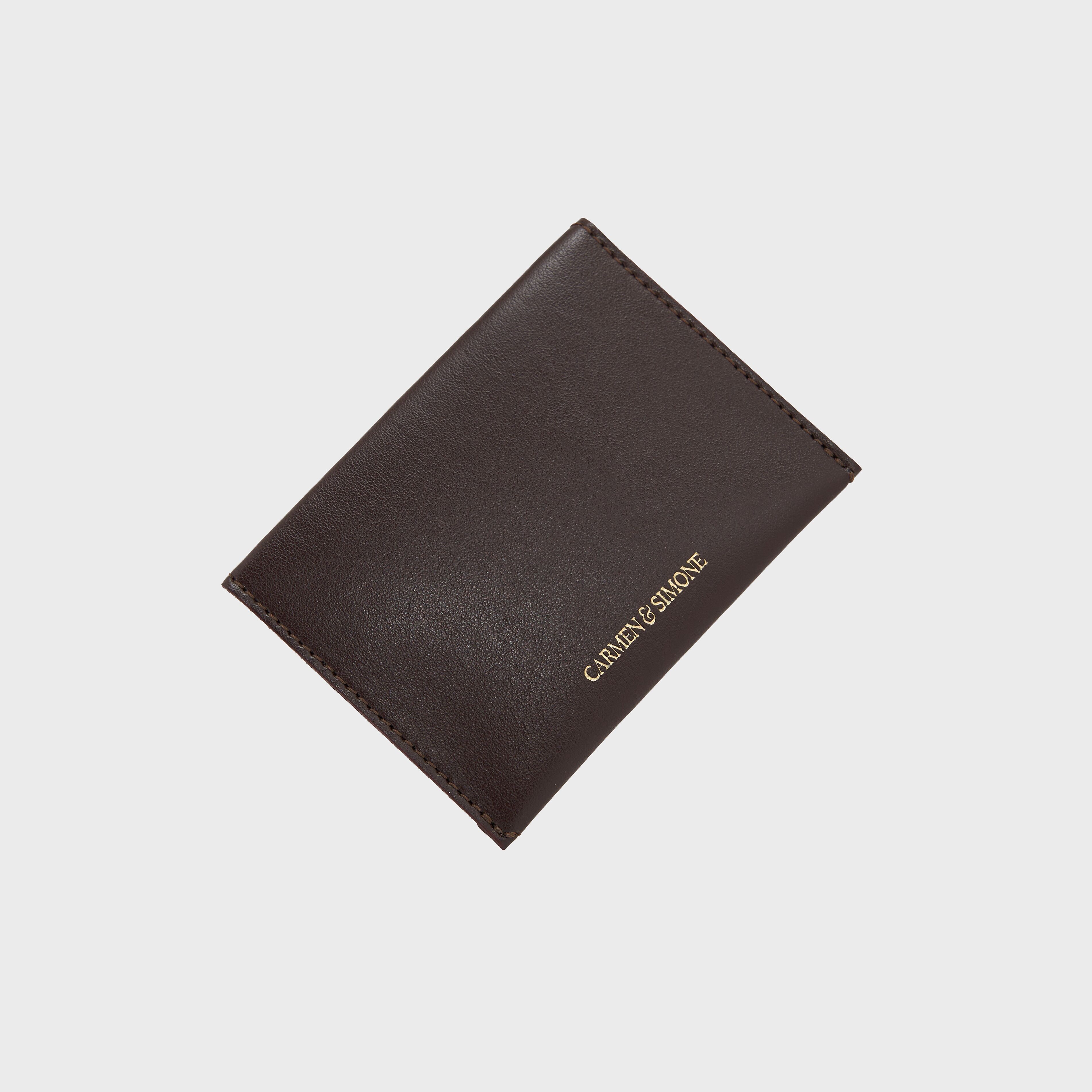 Portacarte vegano prodotto in Francia cioccolato fondente | Aline Cioccolato Fondente