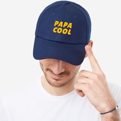 Casquette personnalisée brodée "Papa Cool"