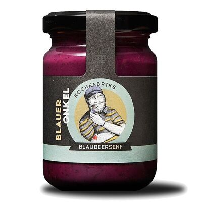 Blueberry mustard “Blue Uncle”