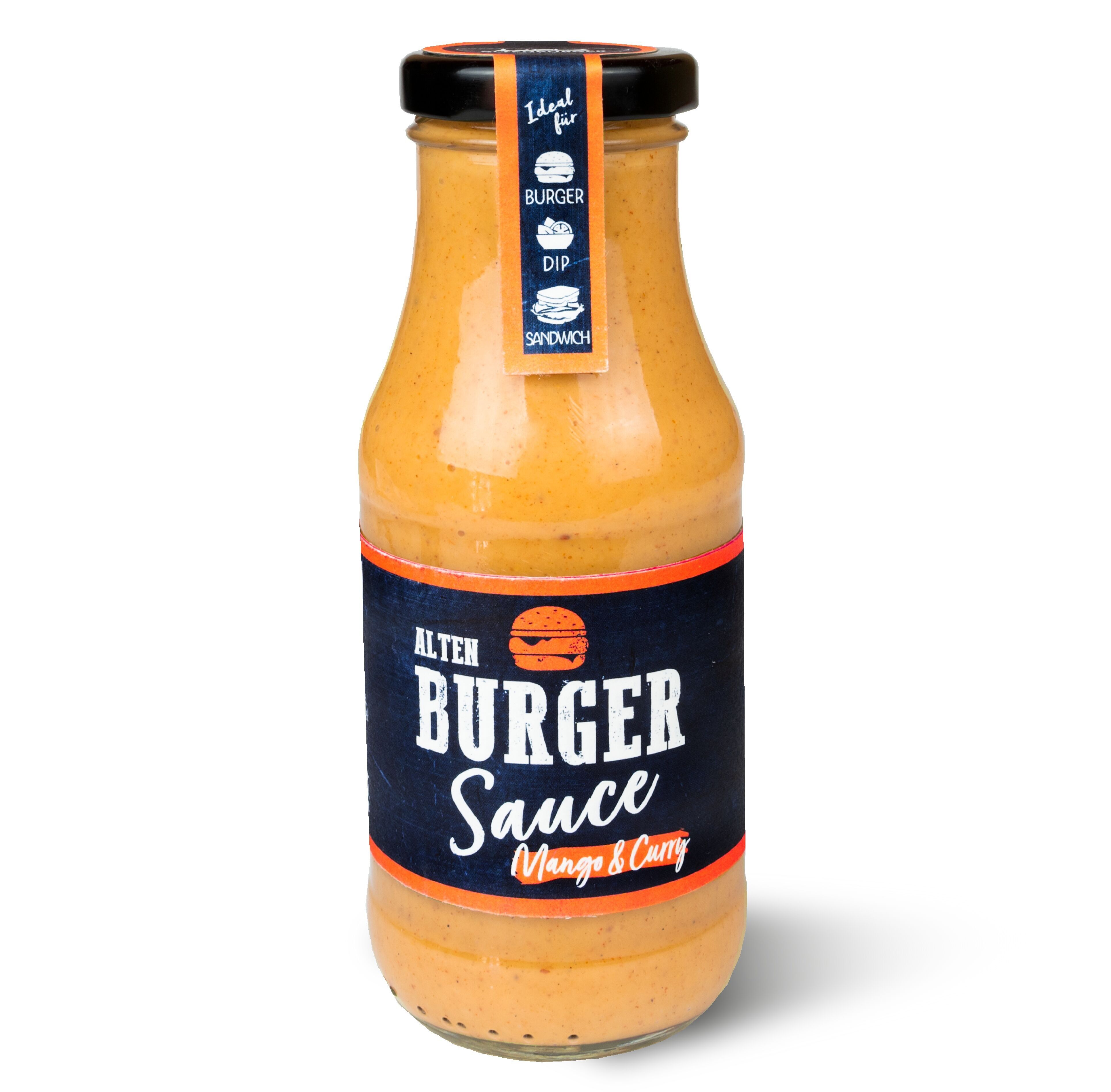 Salsa per hamburger al mango al curry