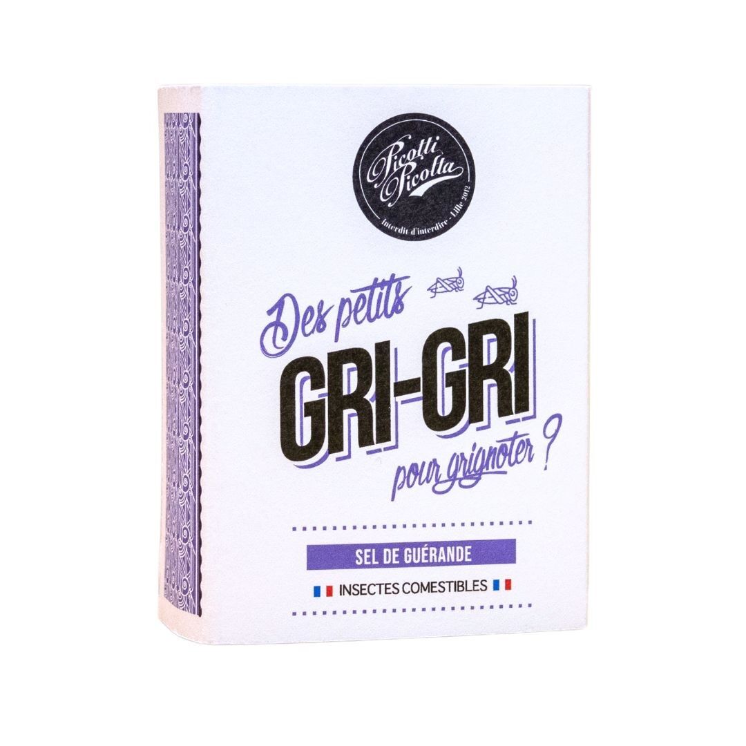 Edible insects - Gri-Gri with Guérande Salt