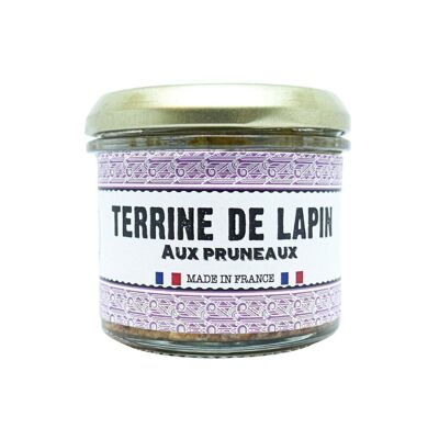 Rabbit terrine with prunes