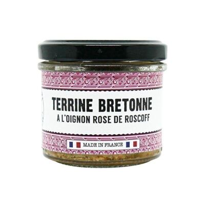 Bretonische Terrine mit rosa Zwiebeln von Roscoff