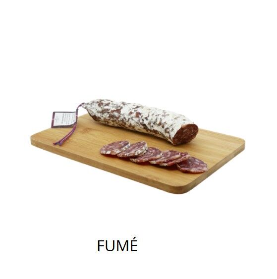 Smoked sausage made in Auvergne